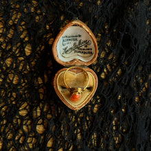 Load image into Gallery viewer, c. 1910s 10k Gold Coral Cameo Ring