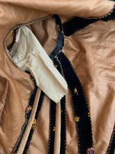 Load image into Gallery viewer, c. 1880s Velvet Embroidered Bodice