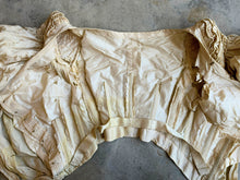 Load image into Gallery viewer, c. 1900s Cream Silk Dress