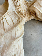 Load image into Gallery viewer, c. 1900s Cream Silk Dress