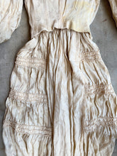 Load image into Gallery viewer, c. 1900s Cream Silk Dress