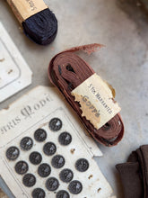 Load image into Gallery viewer, Large Lot of Antique Buttons + Notions 500+ Pcs