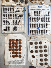 Load image into Gallery viewer, Large Lot of Antique Buttons + Notions 500+ Pcs
