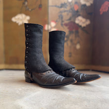 Load image into Gallery viewer, c. 1890s Men's Boots + Spats