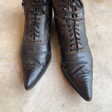 Load image into Gallery viewer, c. 1890s Men's Boots + Spats