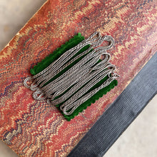 Load image into Gallery viewer, RESERVED | c. 1890s-1900s Sterling Silver Long Guard Chain