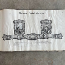Load image into Gallery viewer, c. 1890 National Casket Co. Catalog Scrapbook