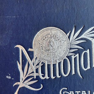 c. 1890 National Casket Co. Catalog Scrapbook