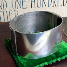 Load image into Gallery viewer, c. 1880s Wide Engraved Silver Cuff Bracelet