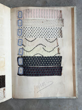 Load image into Gallery viewer, 1890s French Fabric Swatchbook