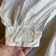 Load image into Gallery viewer, c. 1850s-1860s White Cotton Dress