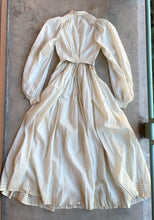 Load image into Gallery viewer, c. 1850s-1860s White Cotton Dress