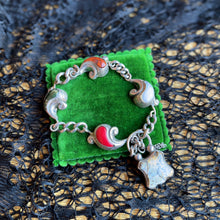 Load image into Gallery viewer, Victorian Scottish Agate Silver Bracelet