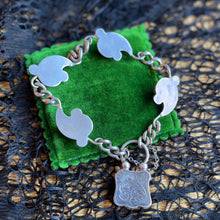 Load image into Gallery viewer, Victorian Scottish Agate Silver Bracelet