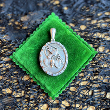 Load image into Gallery viewer, c. 1880s Victorian Aesthetic Movement Silver Locket