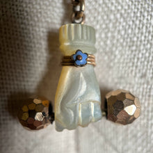 Load image into Gallery viewer, RESERVED | Victorian Mother of Pearl Fist