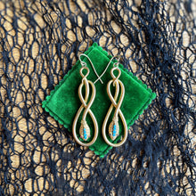 Load image into Gallery viewer, Victorian Snake Earrings