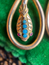 Load image into Gallery viewer, Victorian Snake Earrings
