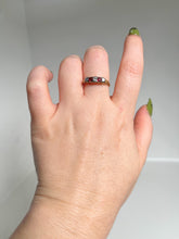 Load image into Gallery viewer, Early 20th c. 14k Gold Ruby Diamond Ring