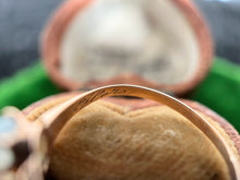 Load image into Gallery viewer, Late 19th c. 10k Gold Opal Ring | Engraved 'Flora'