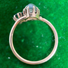 Load image into Gallery viewer, 10k Gold Moonstone Heart Ring | As Is