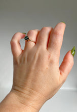 Load image into Gallery viewer, Early 20th c. 10k Gold Moss Agate Ring