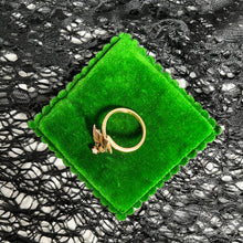 Load image into Gallery viewer, Early 20th c. 12k Gold Swallow Conversion Ring