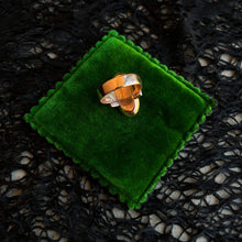 Load image into Gallery viewer, c. 1870s-1880s 12k Gold Sardonyx Cameo Ring