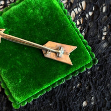 Load image into Gallery viewer, Late 19th c. Gold Filled Arrow Brooch