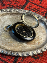 Load image into Gallery viewer, c. 1870s Seed Pearl Cross Mourning Locket