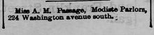 Load image into Gallery viewer, c. 1890s 3 Pc. Dress Outfit | Miss A.M. Passage