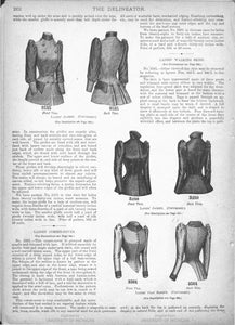 c. 1890 Silk "Seal" Plush Jacket