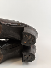 Load image into Gallery viewer, 1910s-1920s Black Lace Up Boots | Approx Sz 6-6.5