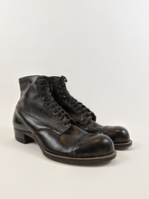 Load image into Gallery viewer, RESERVED | 1910s Black Lace Up Boots | Approx Sz 7.5-8