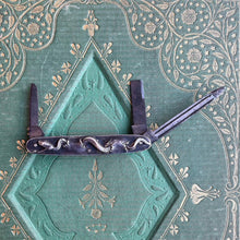 Load image into Gallery viewer, RESERVED | Silver Snake Knife