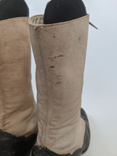 Load image into Gallery viewer, 1910s Black and White Boots | Approx Sz 7.5