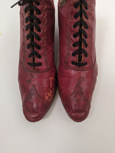 1880s - 1890s Lace Up Shoes