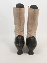 Load image into Gallery viewer, 1910s Black and White Boots | Approx Sz 7.5