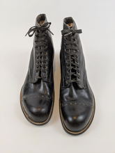 Load image into Gallery viewer, RESERVED | 1910s Black Lace Up Boots | Approx Sz 7.5-8