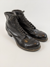 Load image into Gallery viewer, RESERVED | 1910s Black Lace Up Boots | Approx Sz 7.5-8