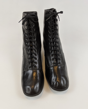 Load image into Gallery viewer, 1930s Black Lace Up Boots | Approx Sz 7-7.5
