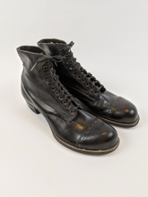 Load image into Gallery viewer, RESERVED | 1910s Black Lace Up Boots | Approx Sz 7.5-8