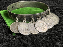 Load image into Gallery viewer, Victorian Silver Love Token Bracelet | Antique 1880s Jewelry