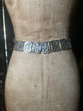 Load image into Gallery viewer, c. 1900s-1910s Silver Plated Belt | 29"