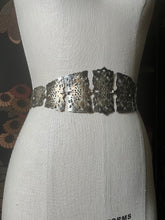 Load image into Gallery viewer, c. 1900s-1910s Silver Plated Belt | 26&quot;