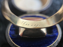 Load image into Gallery viewer, 18k Gold Georgian Citrine Paste Conversion Ring | Engraved 'Mary'