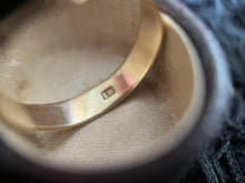 Load image into Gallery viewer, 18k Gold Georgian Citrine Paste Conversion Ring | Engraved 'Mary'