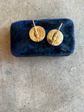 Load image into Gallery viewer, c. 1880s Taille d'Epargne Earrings