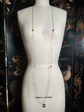 Load image into Gallery viewer, c. 1920s Silver Long Guard Chain
