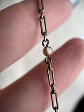 Load image into Gallery viewer, c. 1920s Silver Long Guard Chain